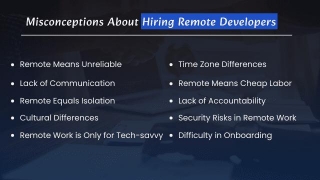 Most Common Misconceptions About Hiring Remote Developers