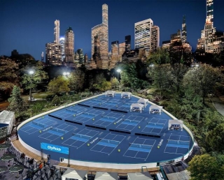 Pickleball Courts Become Permanent Warm Weather Fixture At Wollman Rink