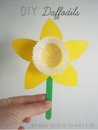 Children Flower  Book And Crafts :