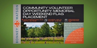 Volunteers Needed For Memorial Day Weekend Flag Placement In SeaTac
