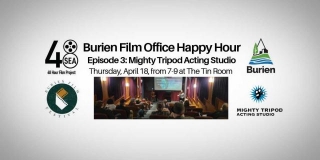 Burien Film Office Happy Hour Will Focus On Acting This Thursday Night, April 18 At Tin Theater