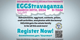 Des Moines Annual ‘Eggstravaganza’ Will Be Saturday, Mar. 30 At Beach Park Meadow