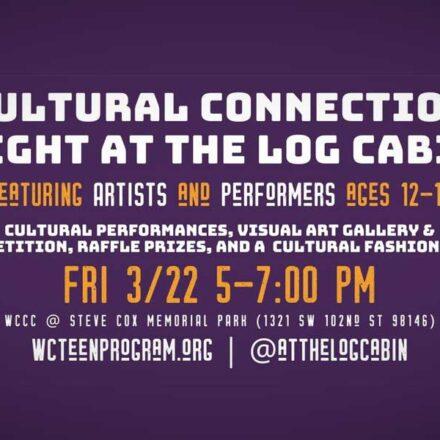 Cultural Connection Night will be Friday, Mar. 22 at Log Cabin