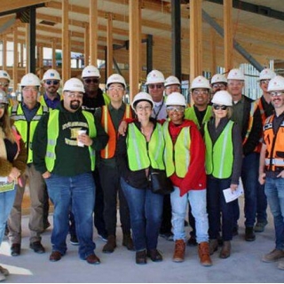 PHOTOS: Highline School Board Members See Progress At Tour Of New Evergreen High Site