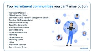 15 Popular Recruitment Communities Recruiters NEED To Join
