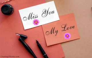 Miss You Messages For Husband Wife