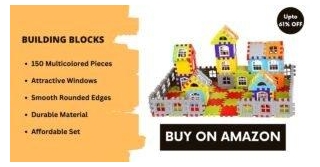 Adichai 150 PCS Happy Home House Building Blocks Review