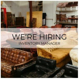 We’re Hiring! Inventory Manager