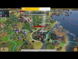 Highlight: Civilization VI Modded Play Rise Of The Empire 11