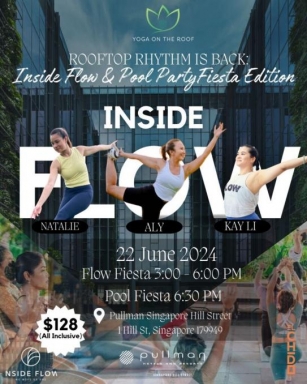 Rooftop Rhythm: Inside Flow & Pool Party Fiesta On Sat 22 Jun