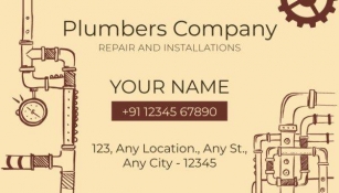 How To Design A Plumbing Business Card That Stands Out