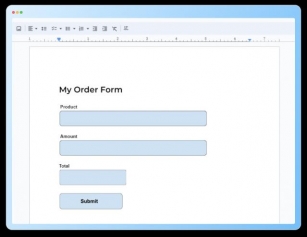 How To Create An Order Form In Google Docs