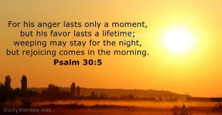 But Joy Comes In The Morning Bible Verse