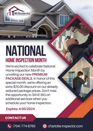 April Is National Home Inspection Month