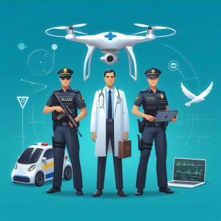 How AI And Drones Are Reshaping Public Sector Productivity By Easing NHS And Police Burdens