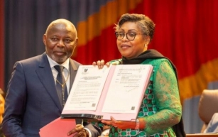 Judith Suminwa Tuluka Sworn In as First Female Prime Minister of the DRC