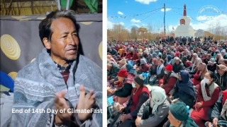 Sonam Wangchuk Completes 14-Day Of Climate Fast, Assures Concerned Citizens Of Good Health