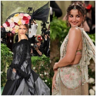 Alia Bhatt Embraces Saree Elegance, Zendaya Steals Show With Two Outfits At 2024 MET Gala