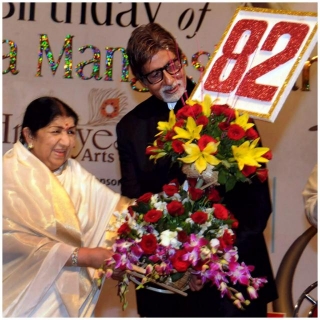 Amitabh Bachchan Credits Lata Mangeshkar For Kickstarting His Live Concert Career