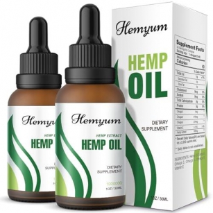 Hemp Oil 2 Pack, Hemp Organic Oil 1,000,000 Mg High Potency – Natural – Vegan, Non-GMO, Organically Grown In USA – 2-Pack Low Sugar Omega Hemp Oil