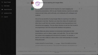 Robot: Write Me An Article On Teaching With Google Slides