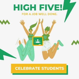 Google Classroom Send High Fives