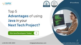 Top 5 Advantages Of Using Java In Your Next Tech Project