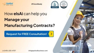 How ElsAi Can Help You Manage Your Manufacturing Contracts?