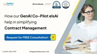 How Our GenAI Co-Pilot ElsAi Help In Simplifying Contract Management