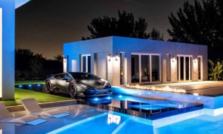 This Pool Was Designed Specifically For A Lamborghini