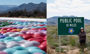 “Public Pool” Popup Makes A Splash In Las Vegas Desert