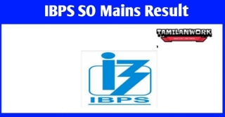 IBPS SO Mains Result 2024 Check Now! Www.ibps.in