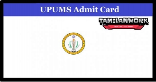 UPUMS Nursing Officer Admit Card 2024 Download Upums.ac.in