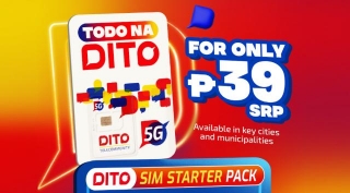 DITO 5G SIM Price Starts At PHP 39 Only