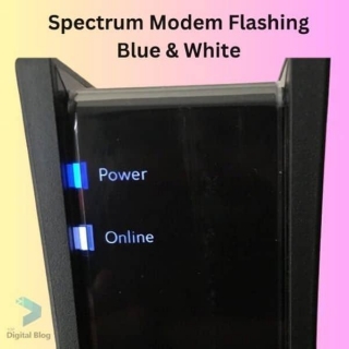 Spectrum Modem Flashing Blue And White: Solutions