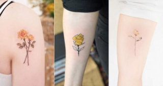 Beautiful Yellow Rose Tattoo Ideas For Your Next Ink