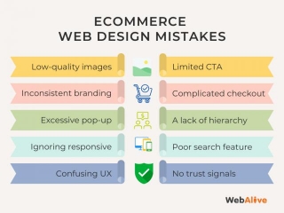 10 Ecommerce Web Design Mistakes You Might Be Making