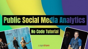 Get Public Social Media Analytics, A No Code Tutorial Video