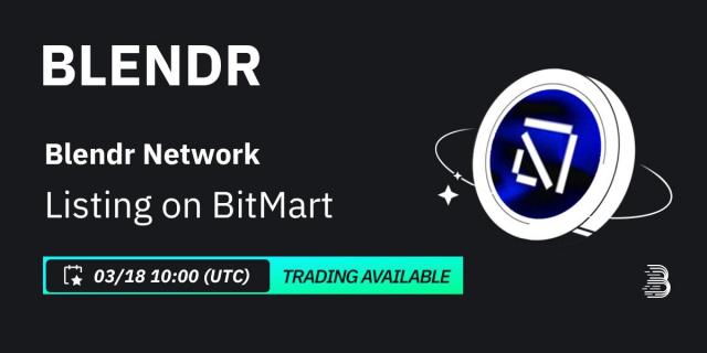 Blendr Network (BLENDR), plays a Pivotal Role in the Blendr Ecosystem, to List on BitMart Exchange