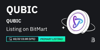 QUBIC (QUBIC), A Utility Reward Token, Listed On BitMart Exchange