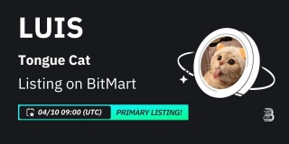 Tongue Cat (LUIS), Is A Memecoin On Solana Blockchain, To List On BitMart Exchange