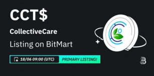 CollectiveCare (CCT$), A Revolutionary Healthcare Solution, To List On BitMart Exchange