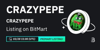 CRAZYPEPE (CRAZYPEPE), Is A Memecoin On Solana Blockchain, To List On BitMart Exchange