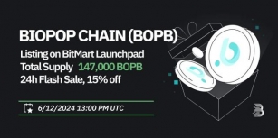 BIOPOP CHAIN (BOPB), A Cutting-Edge Health Data Management Platform, To List On BitMart Exchange