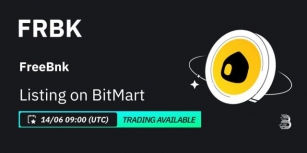 FreeBnk (FRBK), A Revolutionary Crypto Ecosystem, To List On BitMart Exchange