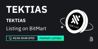 TEKTIAS (TEKTIAS), A Revolutionary Decentralized Platform, To List On BitMart Exchange