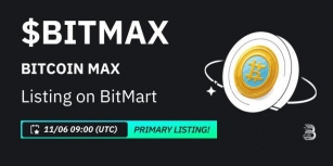 BITCOIN MAX ($BITMAX), A Decentralized Crypto Payment Solution, To List On BitMart Exchange