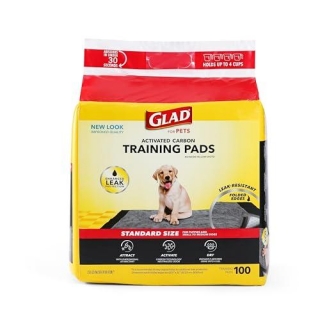 Glad For Pets Black Charcoal Puppy Pads On Sale