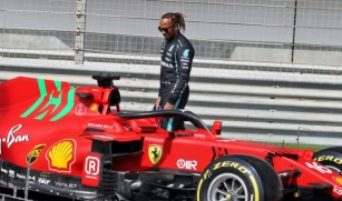 REPORTS: Lewis Hamilton To Demand Black Livery From Ferrari In 2025?