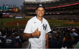 WATCH: Indian Cricket Team’s Coach Rahul Dravid Turns Up To Support Yankees In Rare Crossover
